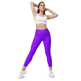 Vaccimo Crossover leggings with pockets