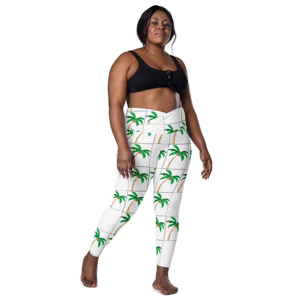 Vaccimo Crossover leggings with pockets