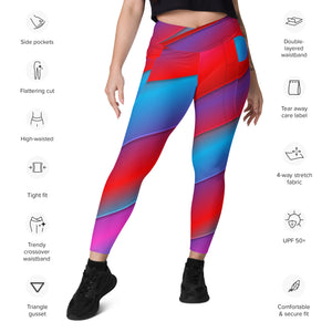 Vaccimo Crossover leggings with pockets