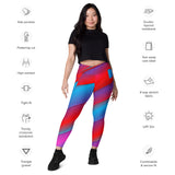 Vaccimo Crossover leggings with pockets