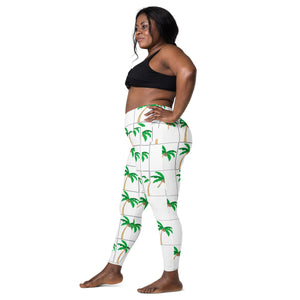 Vaccimo Crossover leggings with pockets