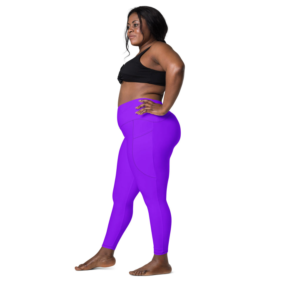 Vaccimo Crossover leggings with pockets