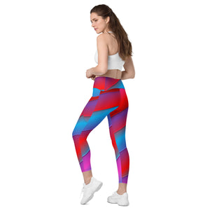 Vaccimo Crossover leggings with pockets