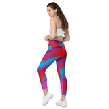 Vaccimo Crossover leggings with pockets