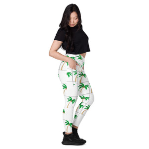 Vaccimo Crossover leggings with pockets