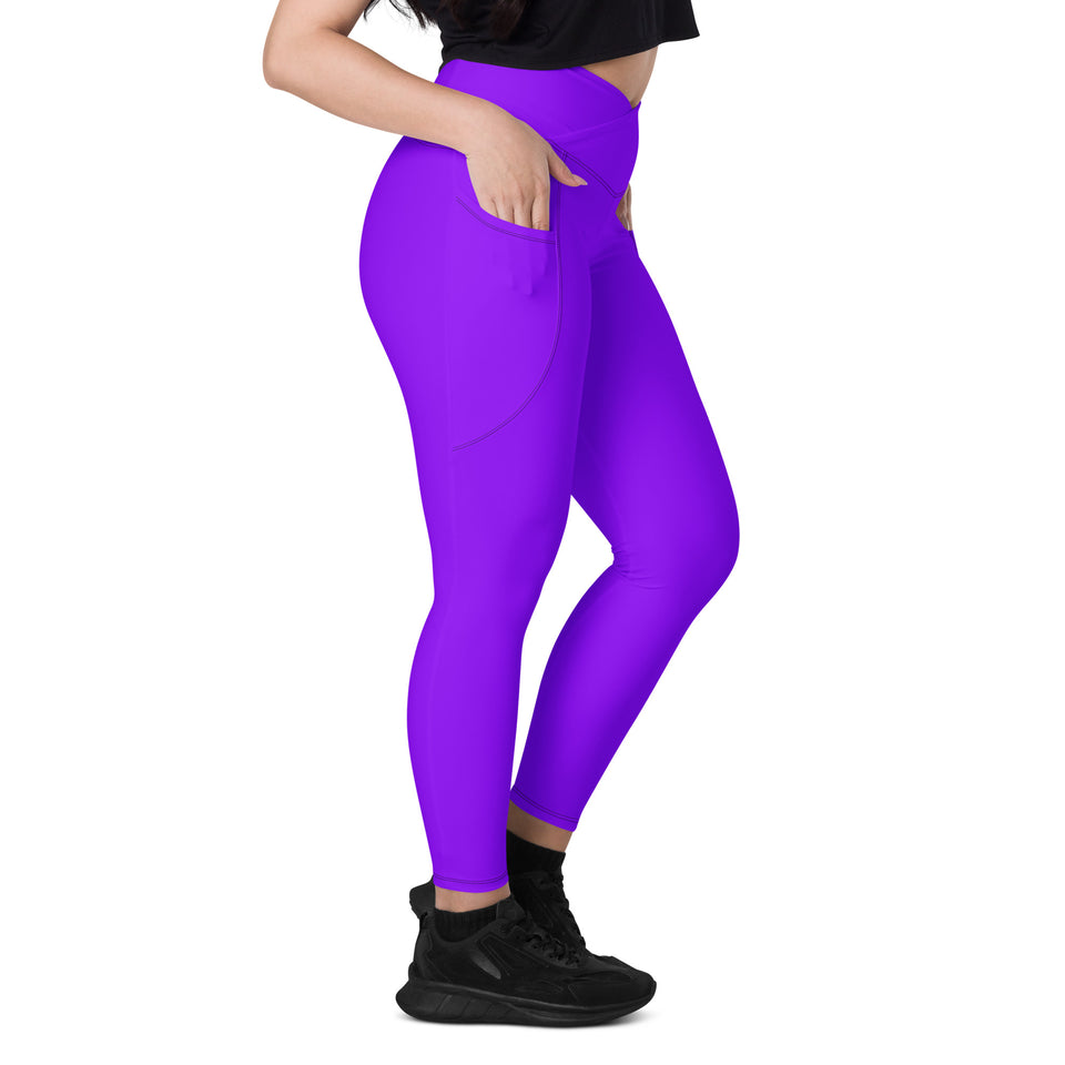 Vaccimo Crossover leggings with pockets