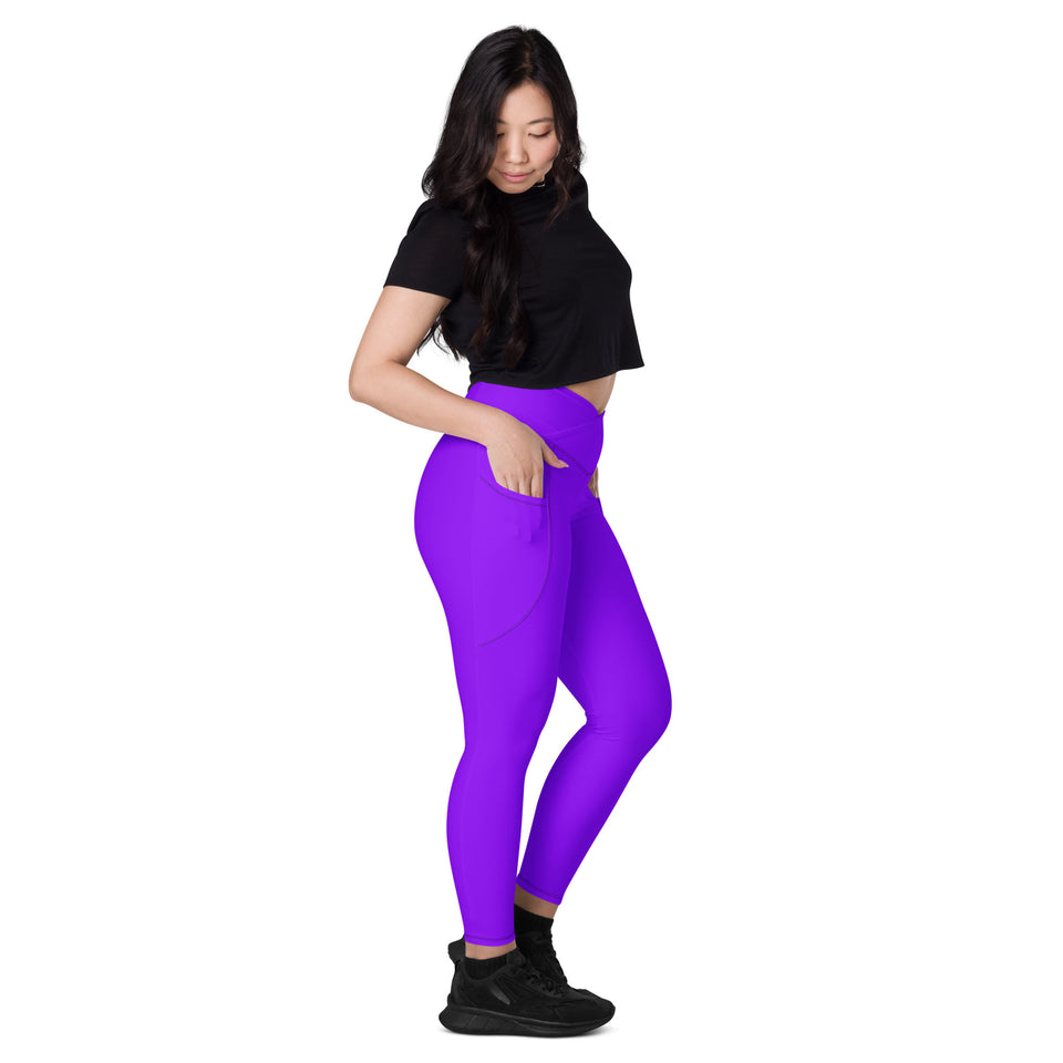 Vaccimo Crossover leggings with pockets