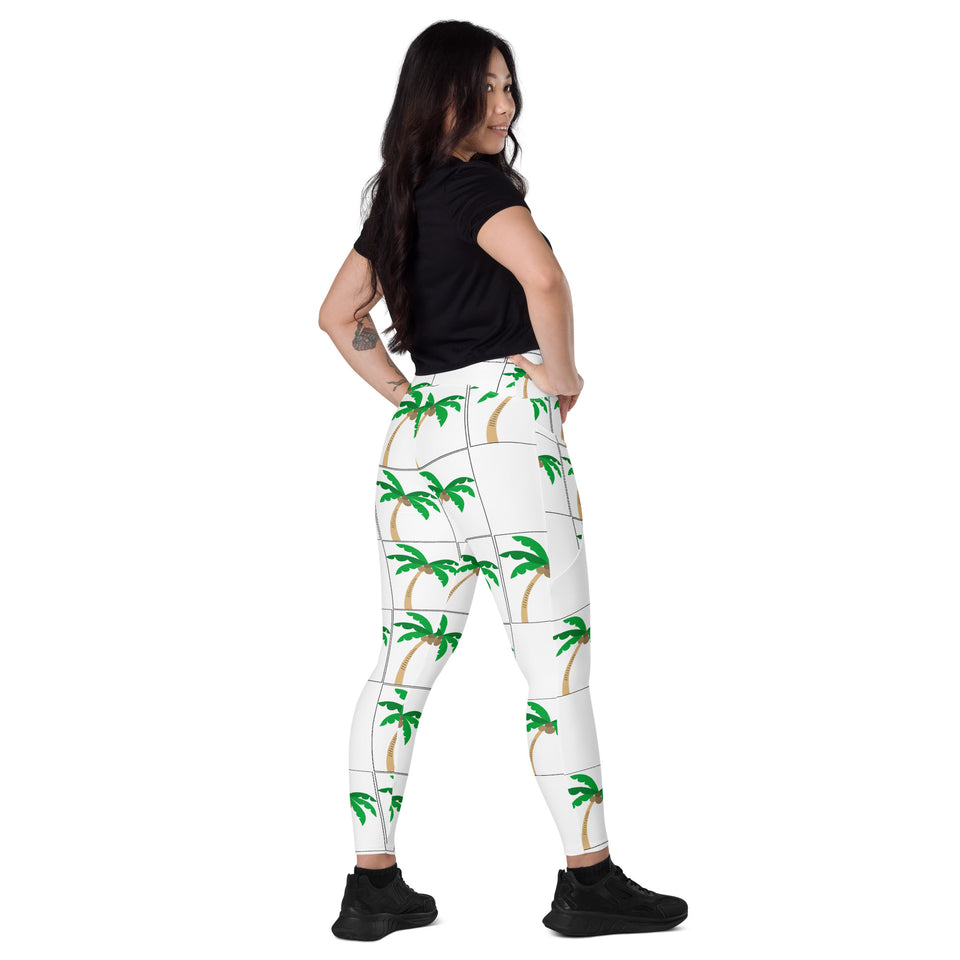 Vaccimo Crossover leggings with pockets