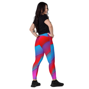 Vaccimo Crossover leggings with pockets