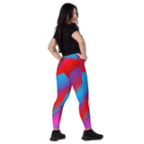 Vaccimo Crossover leggings with pockets