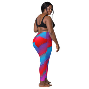 Vaccimo Crossover leggings with pockets