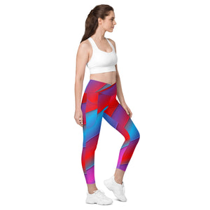 Vaccimo Crossover leggings with pockets