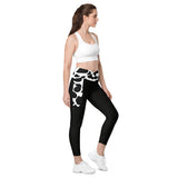 Vaccimo Crossover leggings with pockets