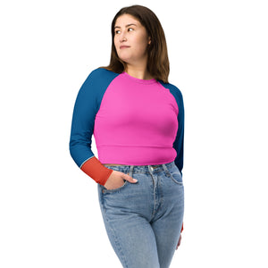 Vaccimo long-sleeve crop top