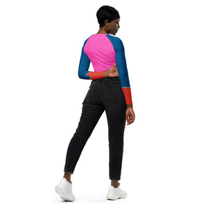 Vaccimo long-sleeve crop top